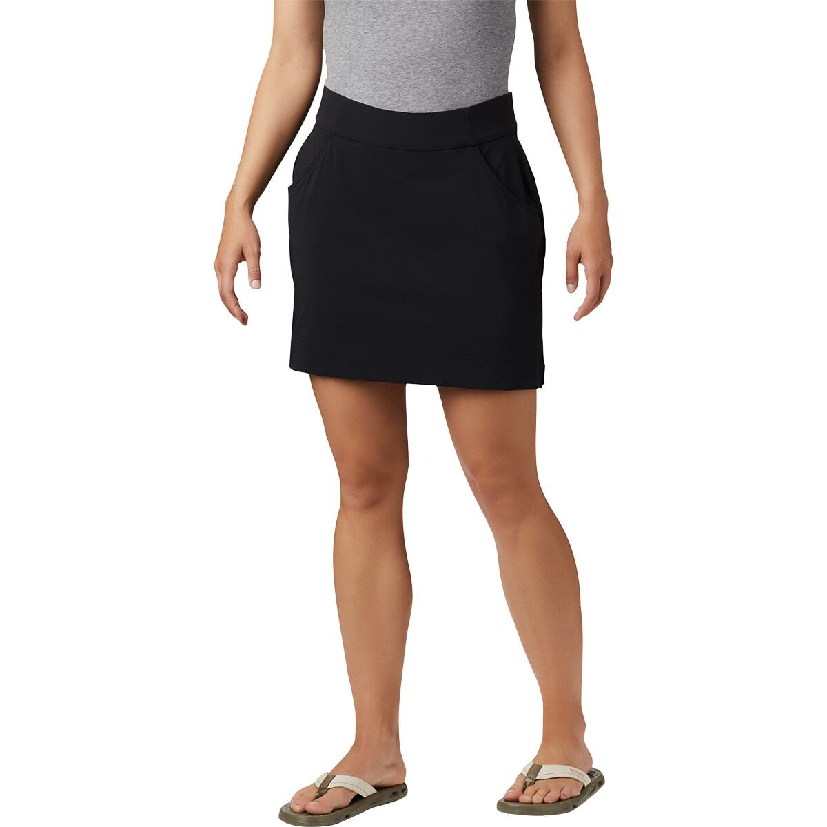 Columbia Anytime Casual Stretch Skort - Women's Black L