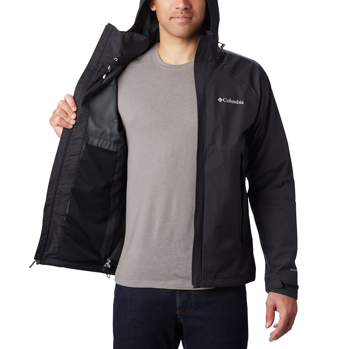 evolution valley rain jacket