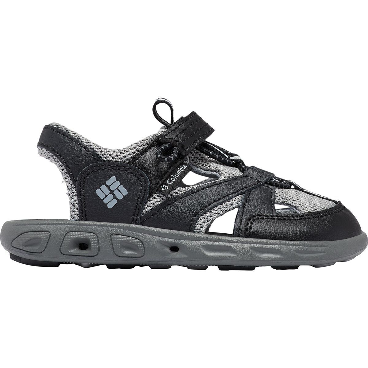 Columbia Techsun Wave Water Shoe - Little Boys' Black/Steam, 12.0