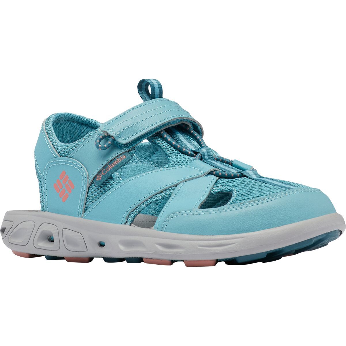 Columbia Techsun Wave Water Shoe - Toddler Boys' Sea Wave/Sandalwood Pink, 5.0