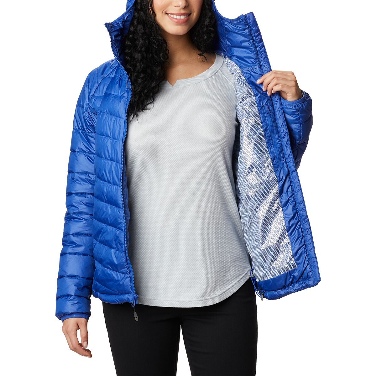 columbia women's snow country hooded jacket