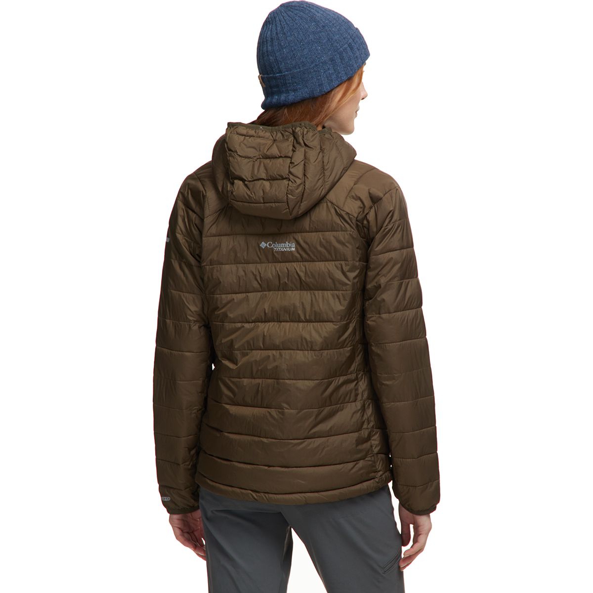 Women's snow country hooded jacket top