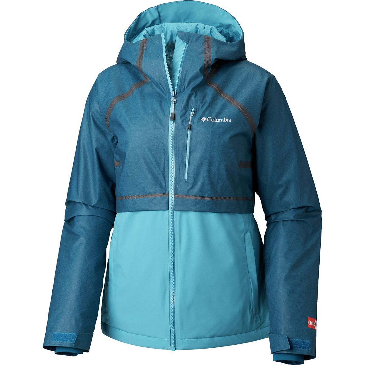 columbia men's outdry glacial hybrid jacket