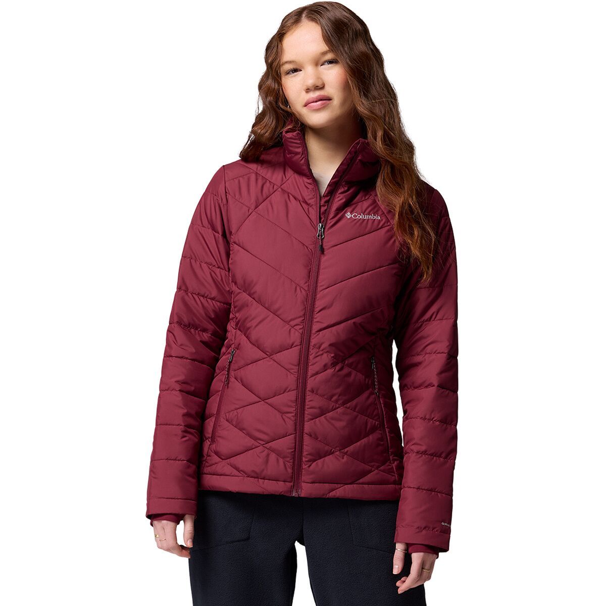 Image of Columbia Heavenly Jacket - Women's Rich Wine2, S