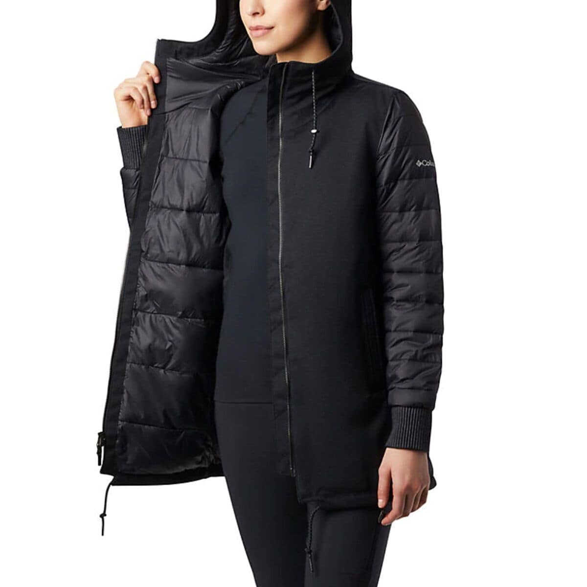 columbia women's boundary bay hybrid jacket