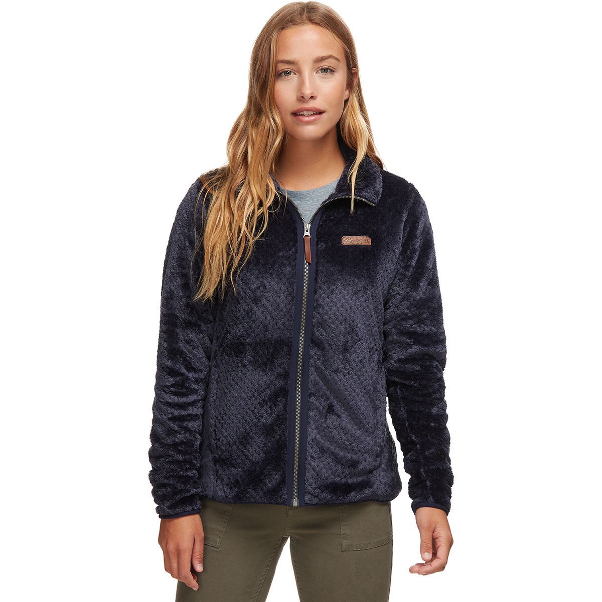 Columbia Fire Side II Sherpa Jacket - Women's Dark Nocturnal, XL