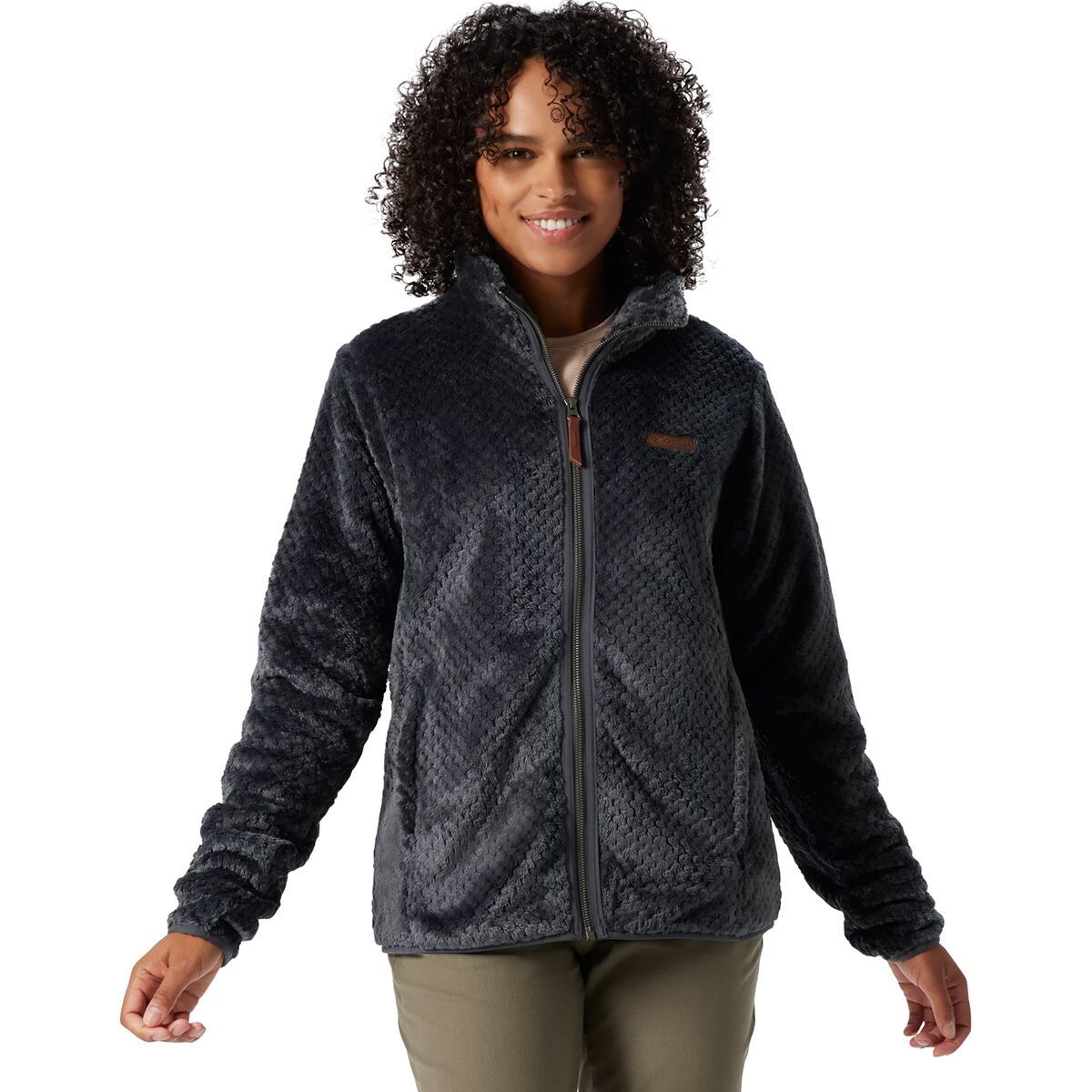 Image of Columbia Fire Side II Sherpa Jacket - Women's Shark, M