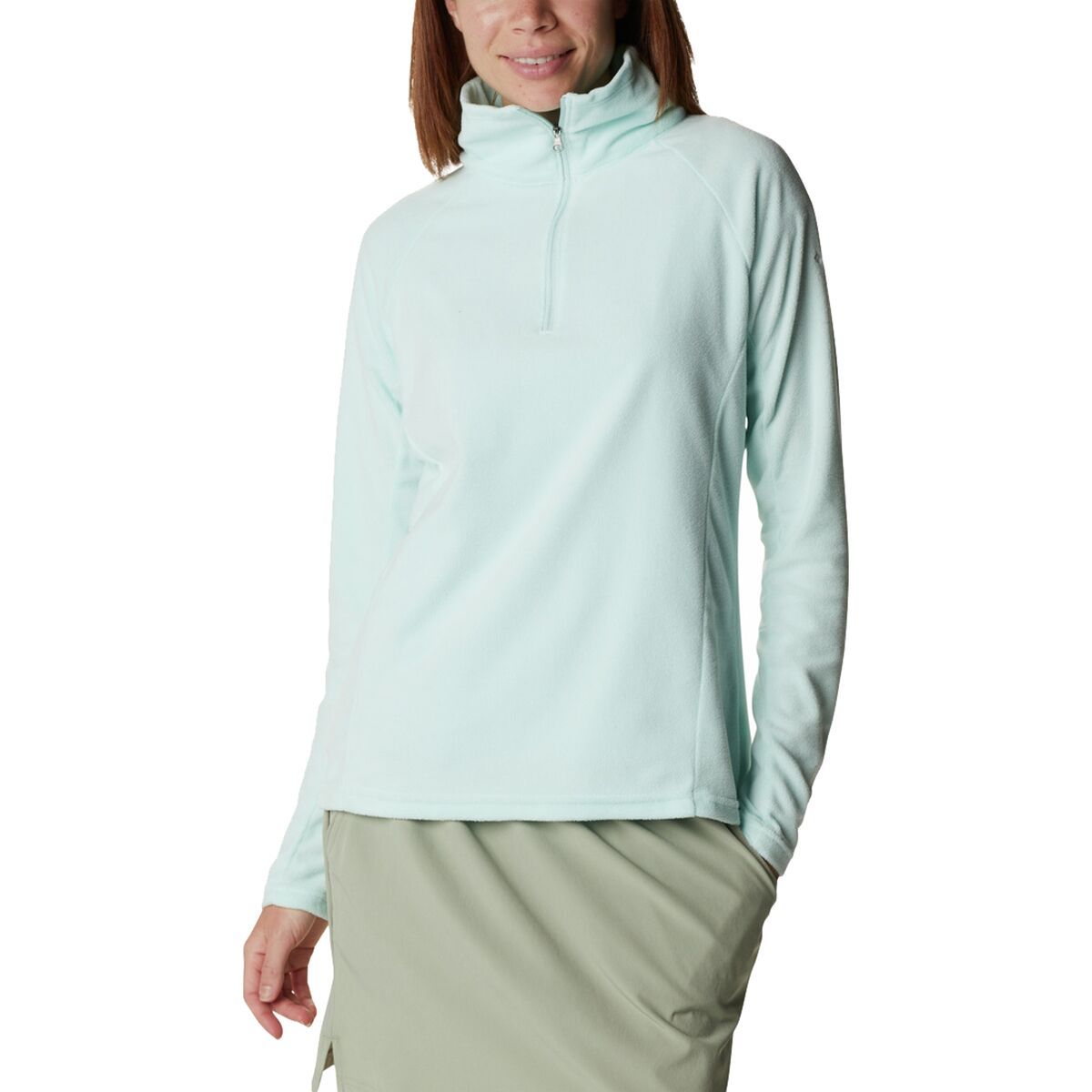 Columbia Glacial Fleece IV 1/2-Zip Top - Women's Icy Morn, XXL