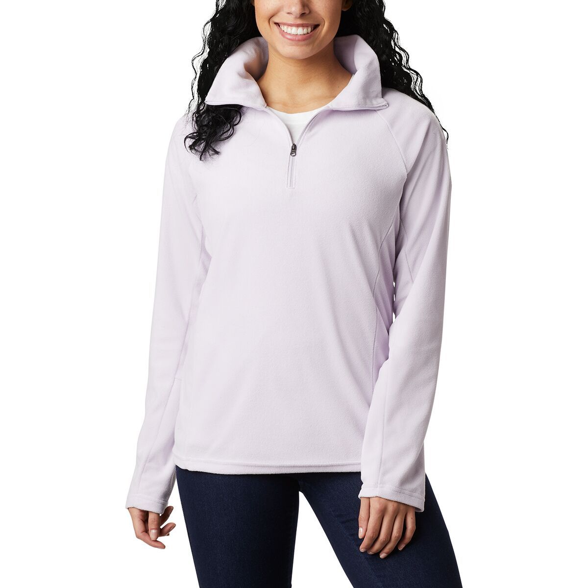 Columbia Glacial Fleece IV 1/2-Zip Top - Women's Pale Lilac, XXL