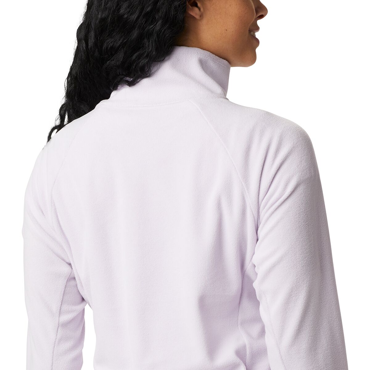 Columbia Women's Glacial IV Half Zip Fleece, Soft Fleece with Classic Fit,  Blossom Pink, 3X Plus