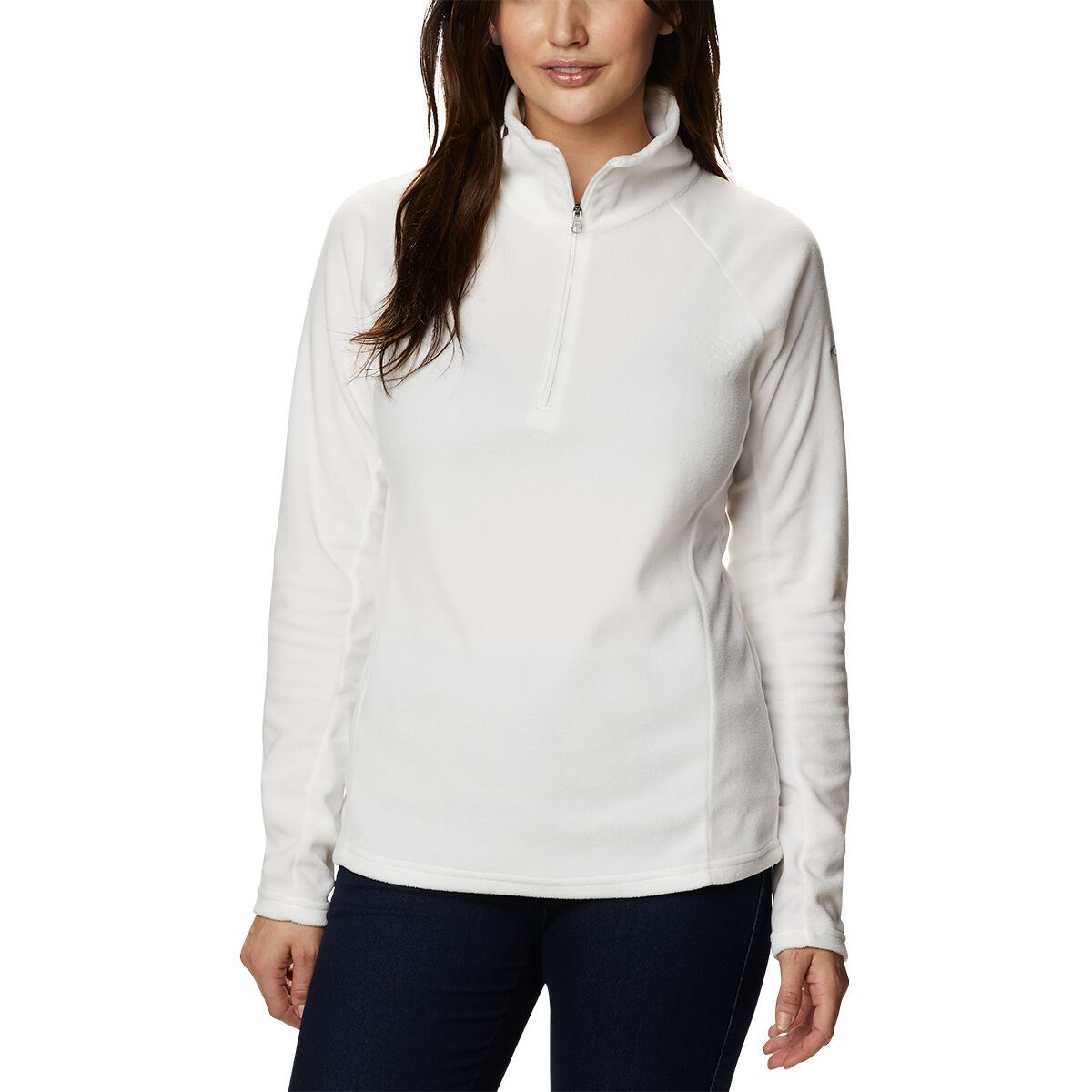 Image of Columbia Glacial Fleece IV 1/2-Zip Top - Women's Sea Salt, L