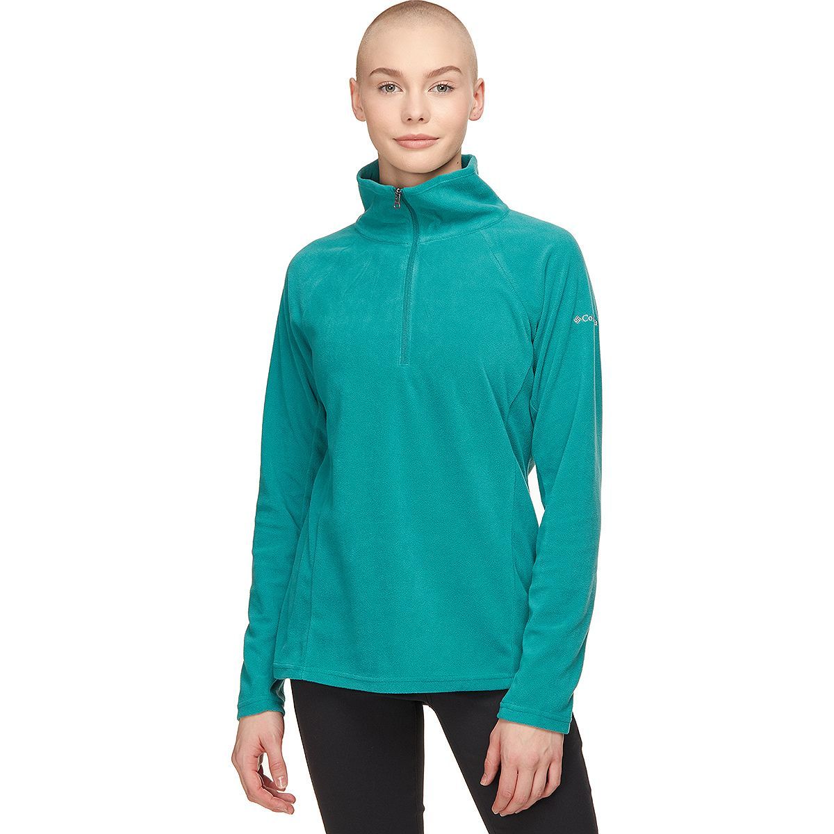 Columbia Glacial Fleece IV 1/2-Zip Top - Women's Waterfall, 2X