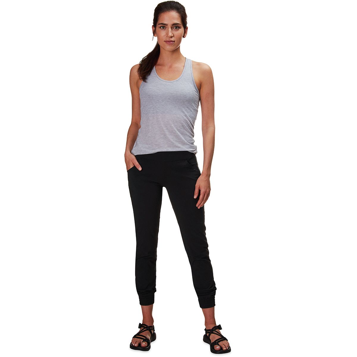 Pantalones Jogger Columbia Para Mujer, Elásticos, Con Protección Solar UPF 50 Y Repelencia Al Agua