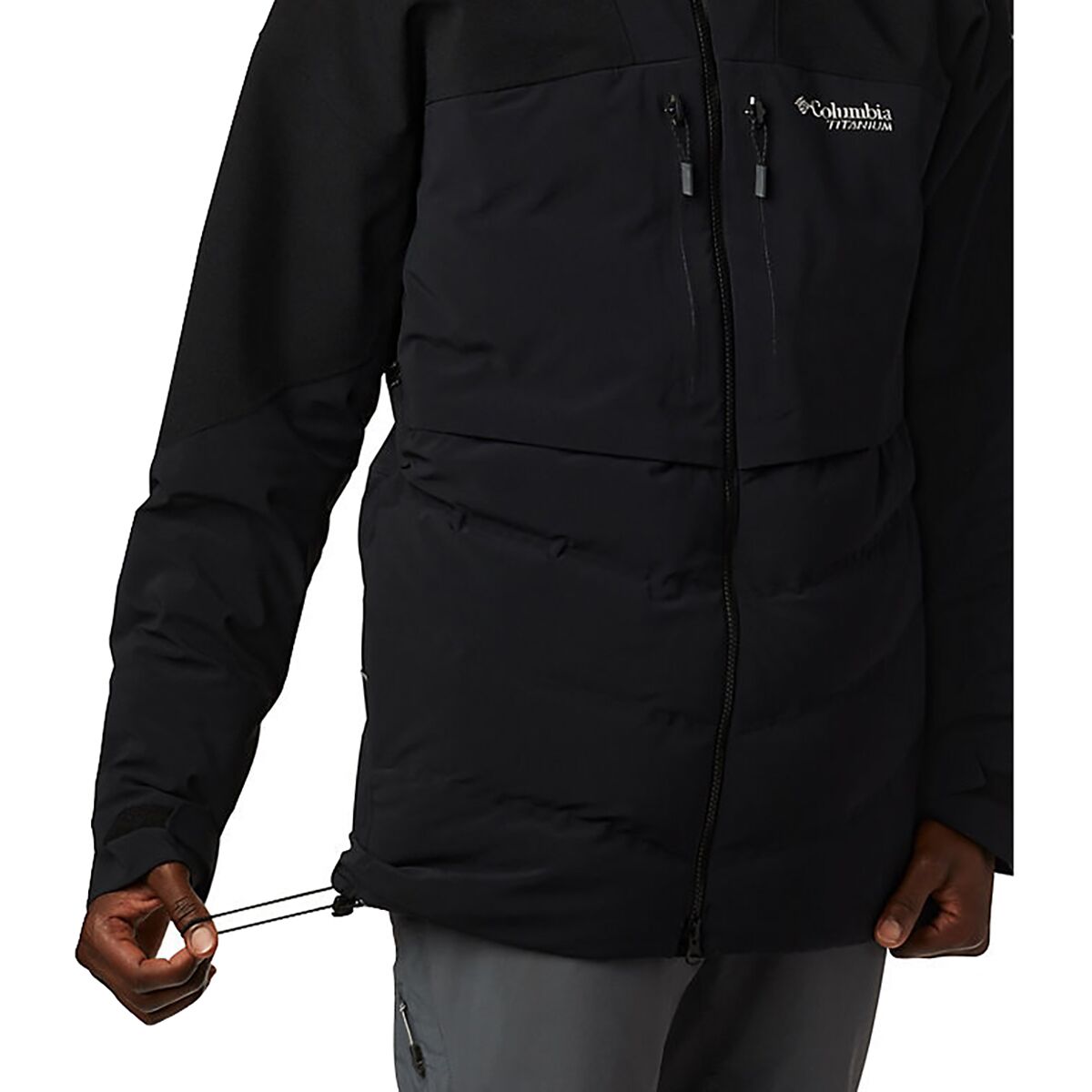 columbia titanium powder keg jacket