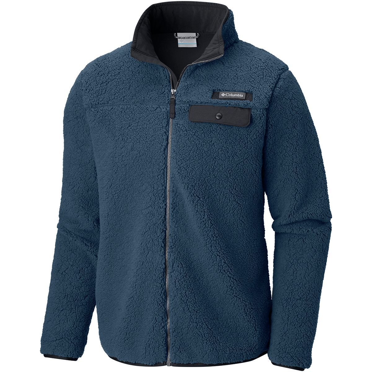 columbia mountain side heavyweight fleece full zip jacket