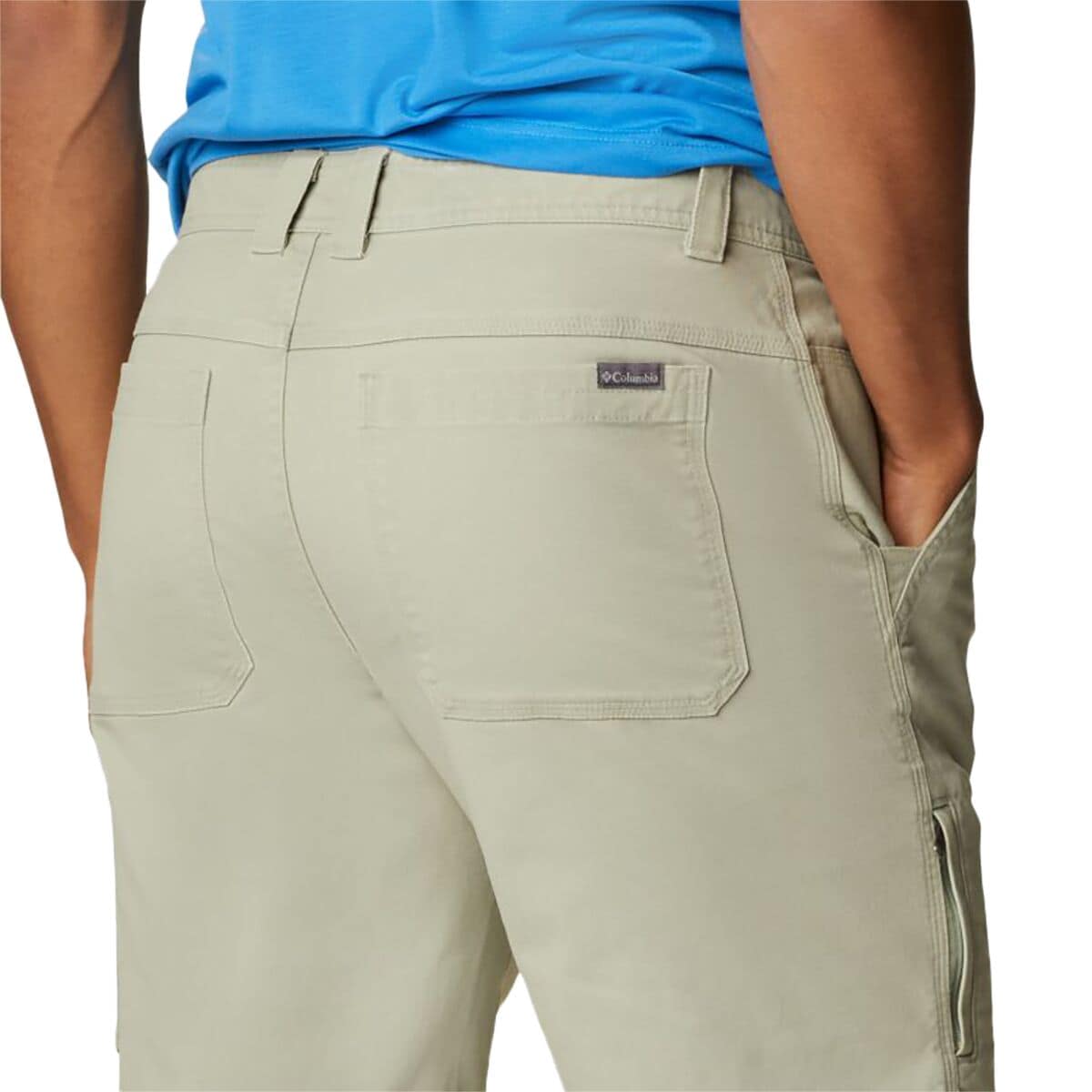 Water & Stain Resistant Columbia Mens Ultimate Roc Flex Short