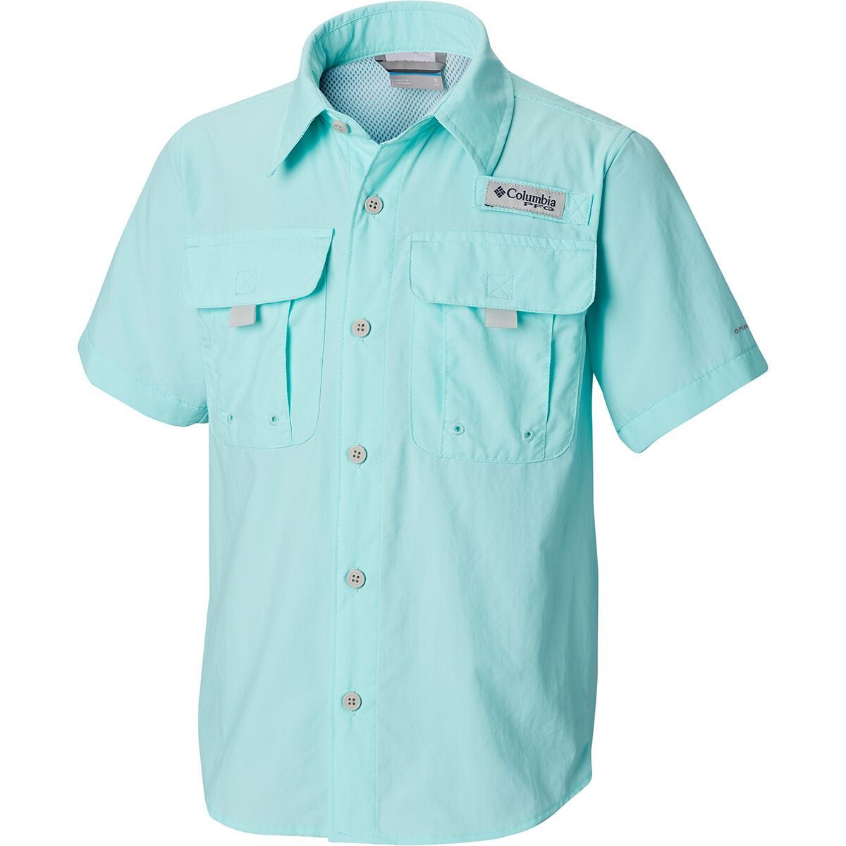 Columbia Bahama Short-Sleeve Shirt - Boys' Gulf Stream, S