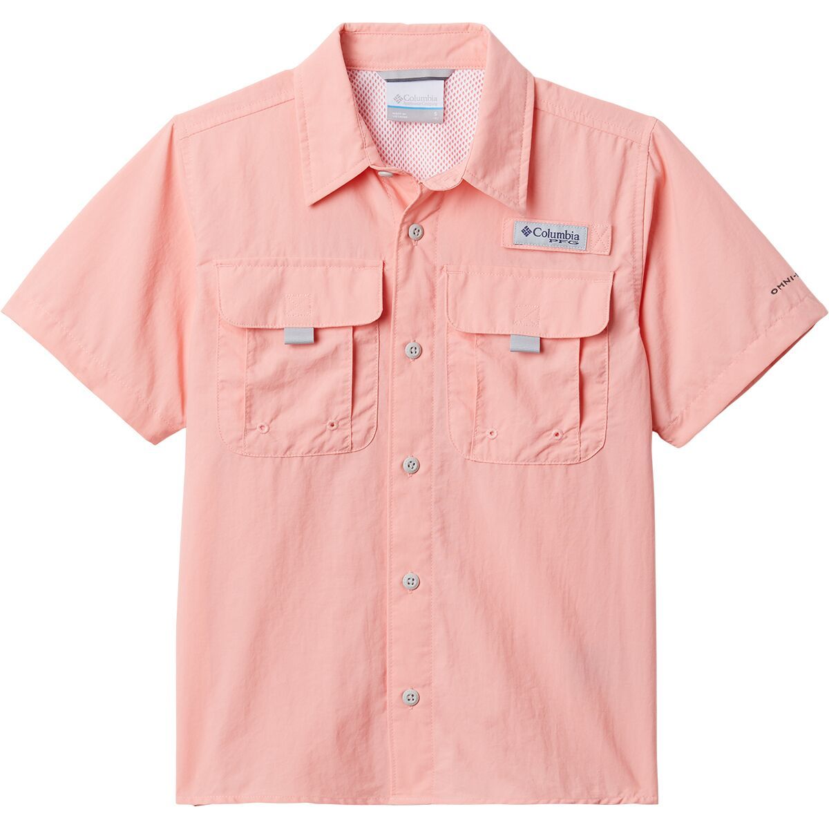 Columbia Bahama Short-Sleeve Shirt - Boys' Sorbet, M
