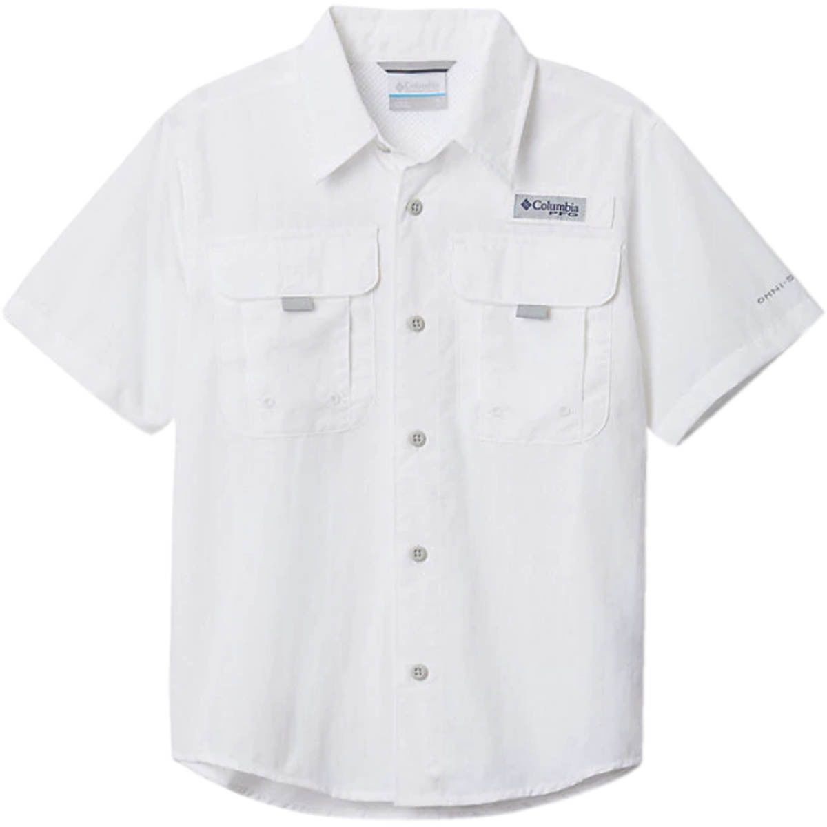 Columbia Bahama Short-Sleeve Shirt - Boys' White, L