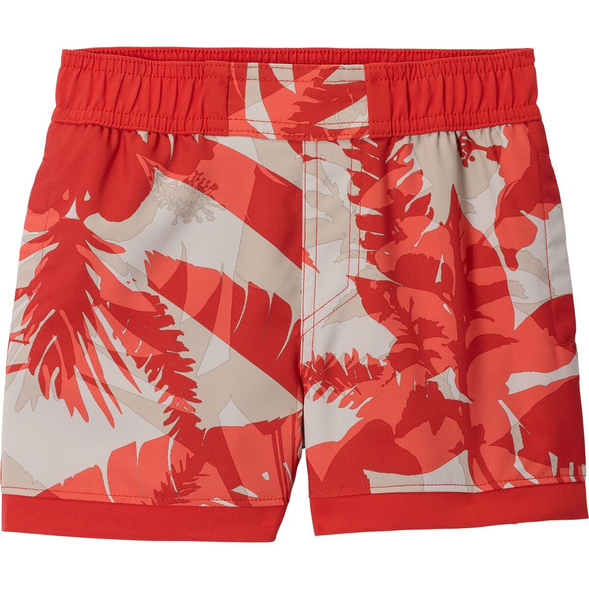Image of Columbia Sandy Shores Boardshort - Toddler Boys' Super Sonic Botaniflage/Super Sonic, 2T