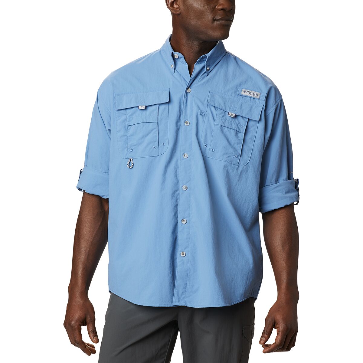 Columbia Camicia a Maniche Lunghe da Uomo Bahama II, 2024 Bianco, XXS