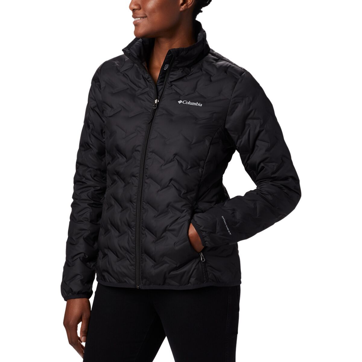 Columbia Delta Ridge Down Jacket - Women's Black, S