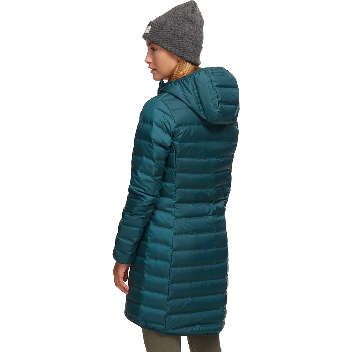 Women's long hudsonian down insulated jacket sale