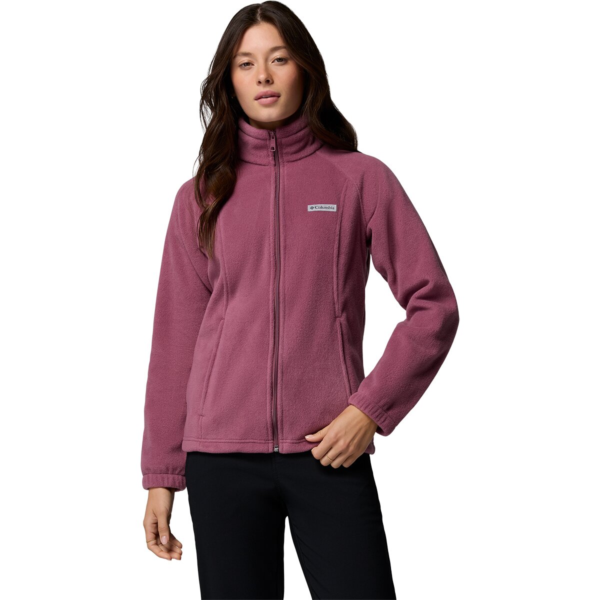 Image of Columbia Benton Springs Full-Zip Fleece Jacket - Women's Antique Mauve, S