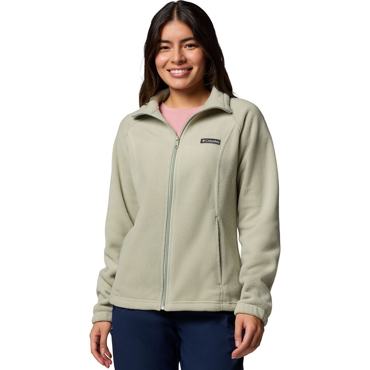 Image of Columbia Benton Springs Full-Zip Fleece Jacket - Women's Safari, XL