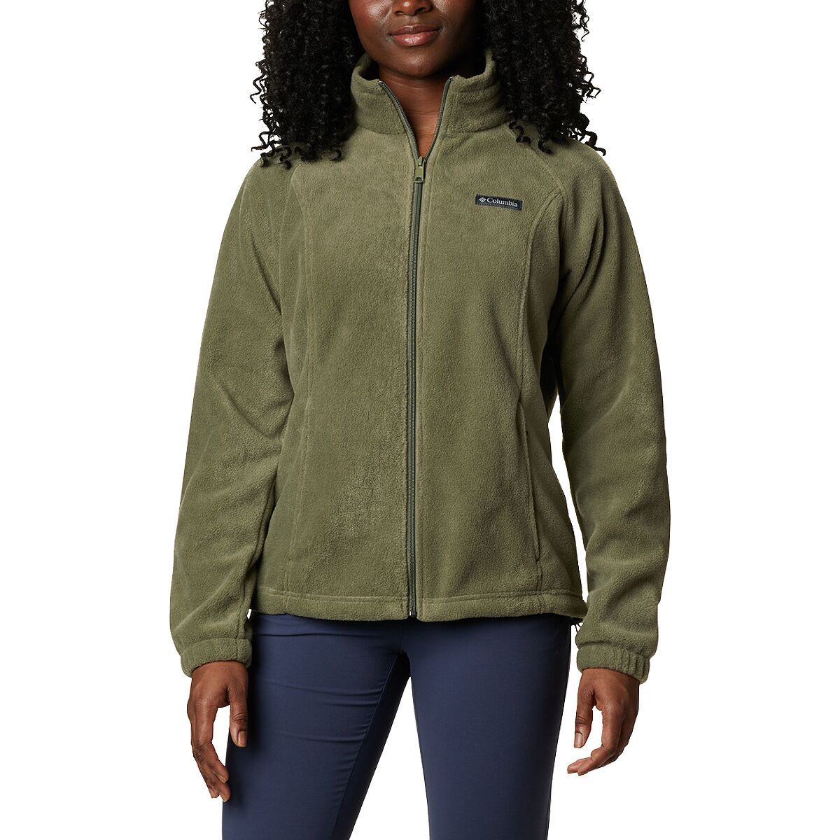 Columbia Benton Springs Full-Zip Fleece Jacket - Women's Stone Green, 2X