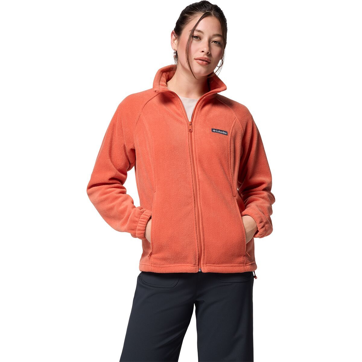 Image of Columbia Benton Springs Full-Zip Fleece Jacket - Women's Tuscan, L