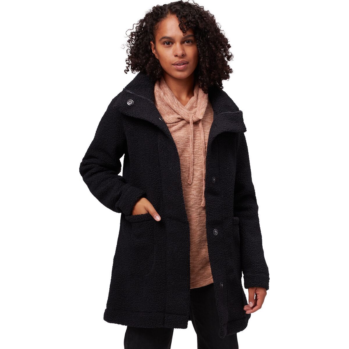 Image of Columbia Panorama Long Jacket - Women's Black, M