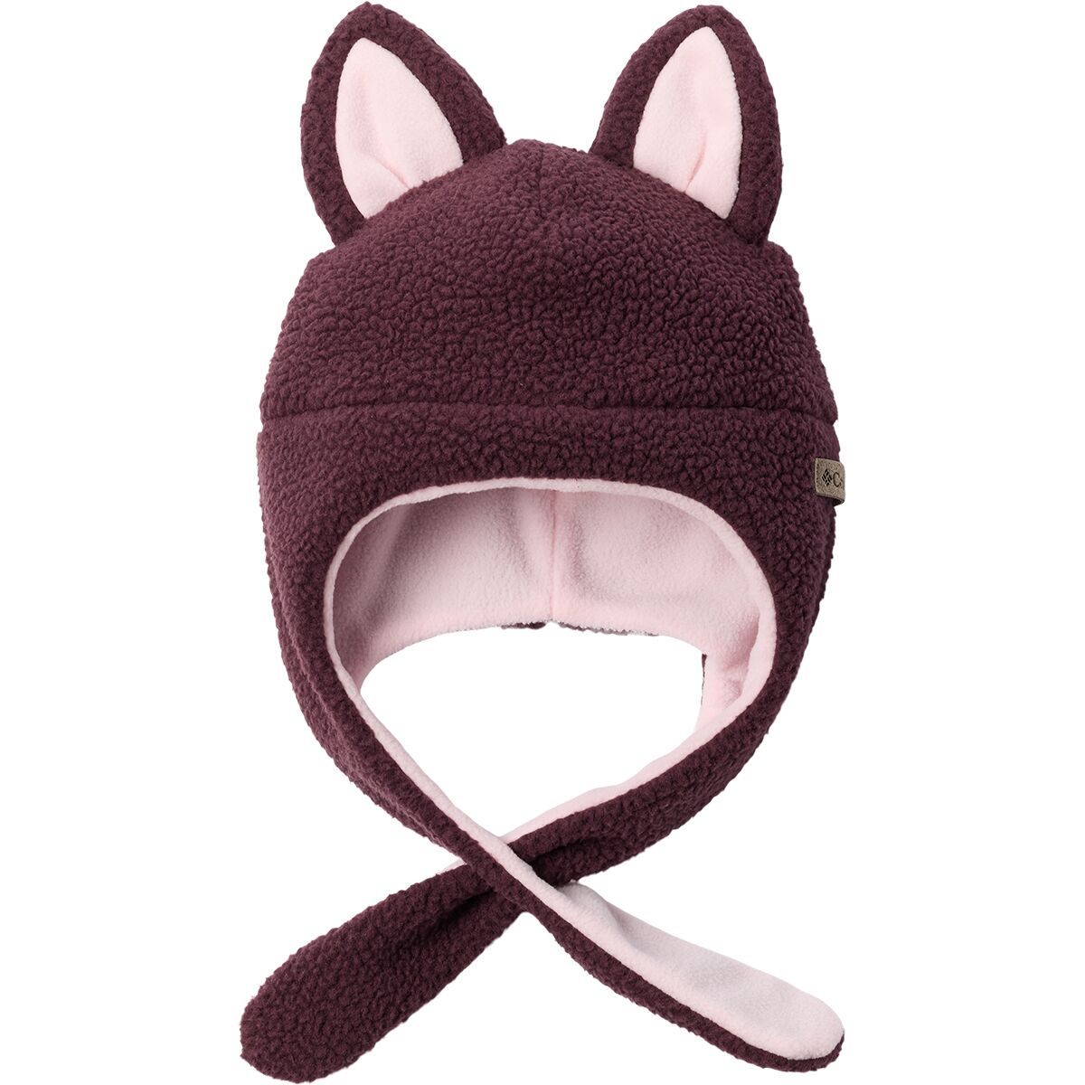 Image of Columbia Tiny Animal II Beanie - Infants' Moonvista/Satin Pink, One Size