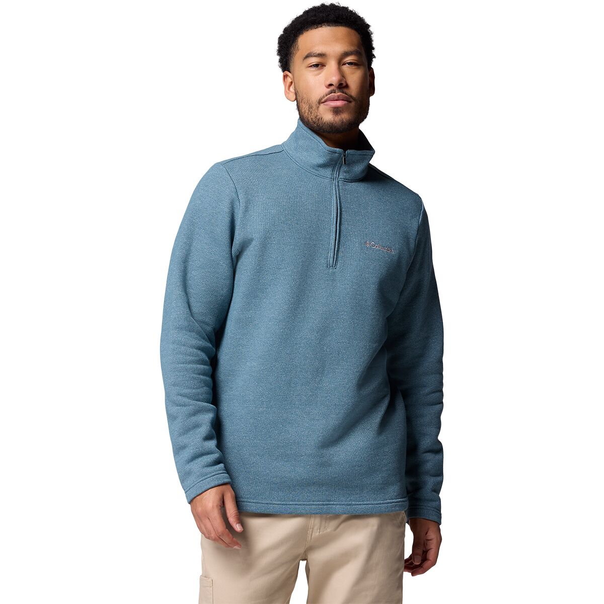 Image of Columbia Great Hart Mountain III Fleece Jacket - Men's Everblue, XXL