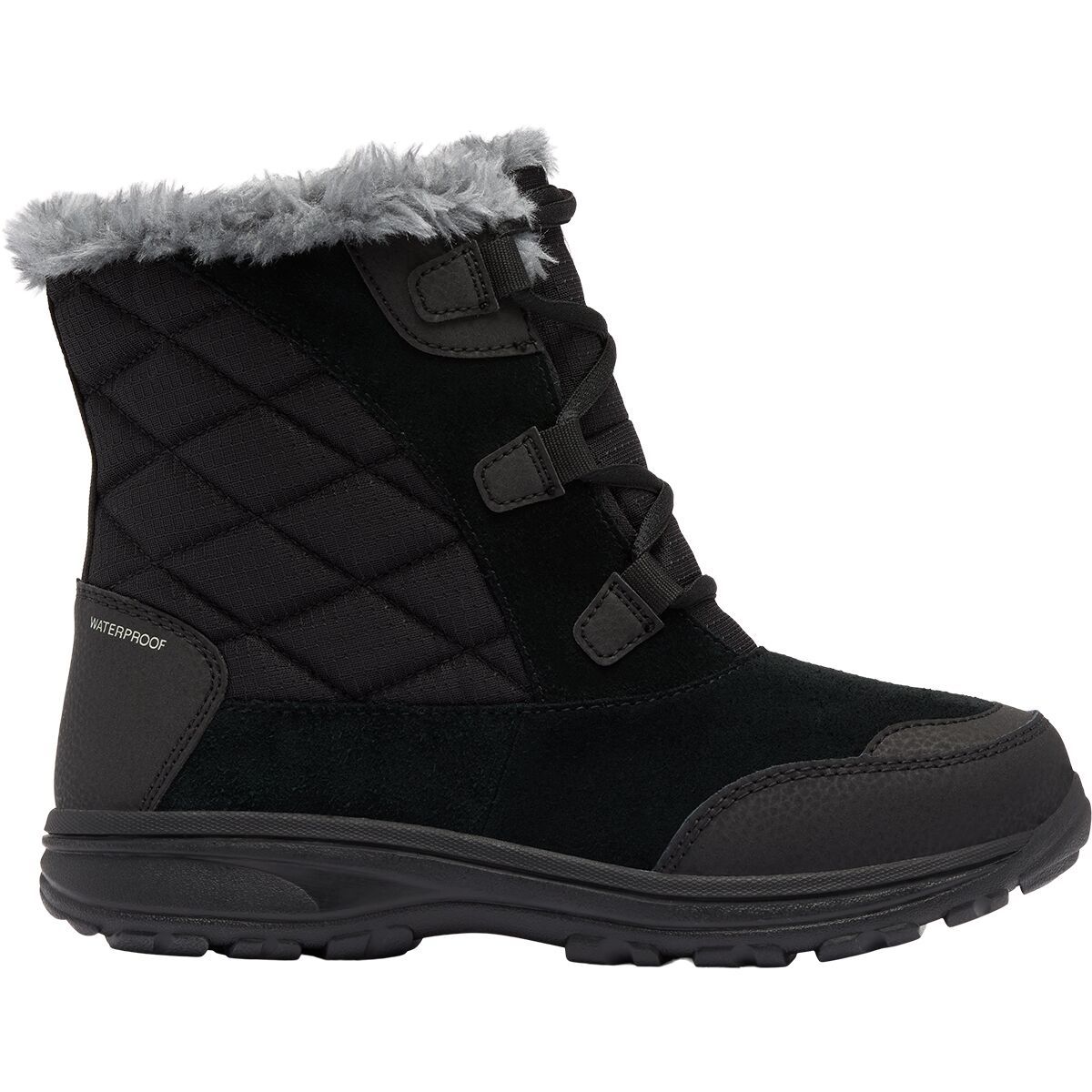Image of Columbia Ice Maiden Shorty Boot - Women's Black/Columbia Grey2, 6.0