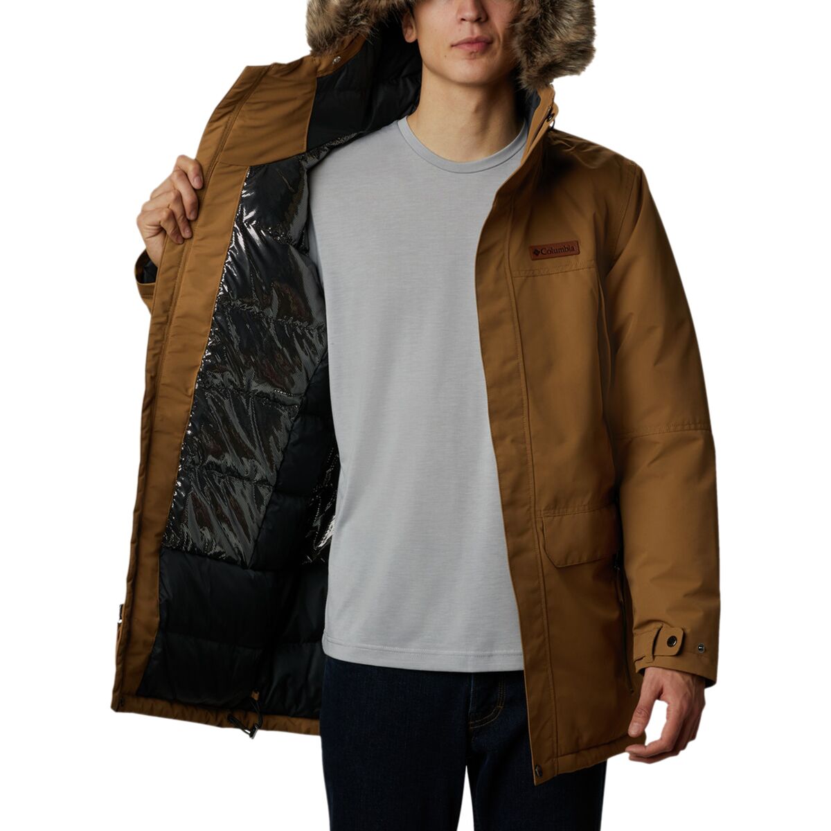 Columbia South Canyon Long Down Parka Men s Clothing