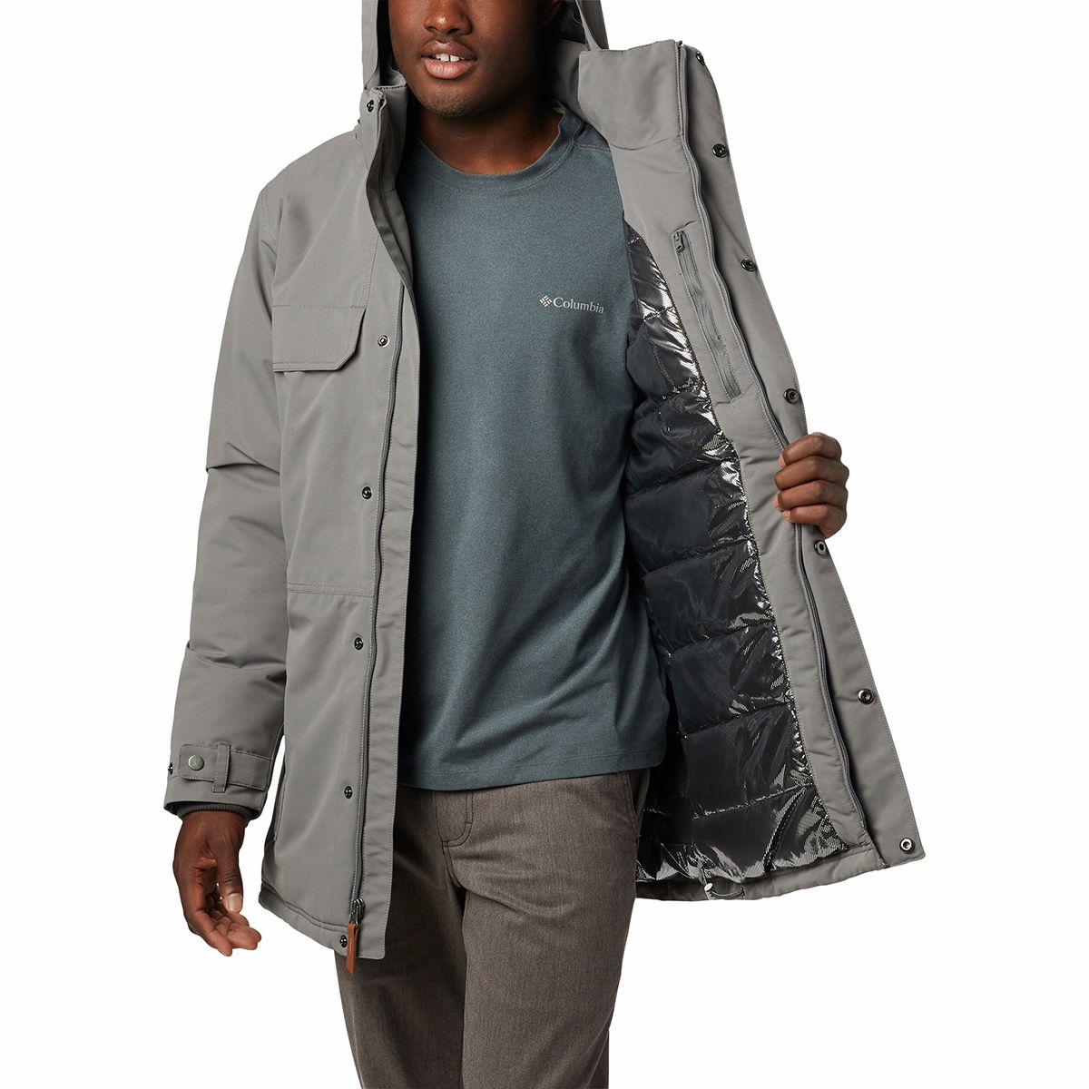 Manteau parka isolé pour hommes Rugged Path - Columbia