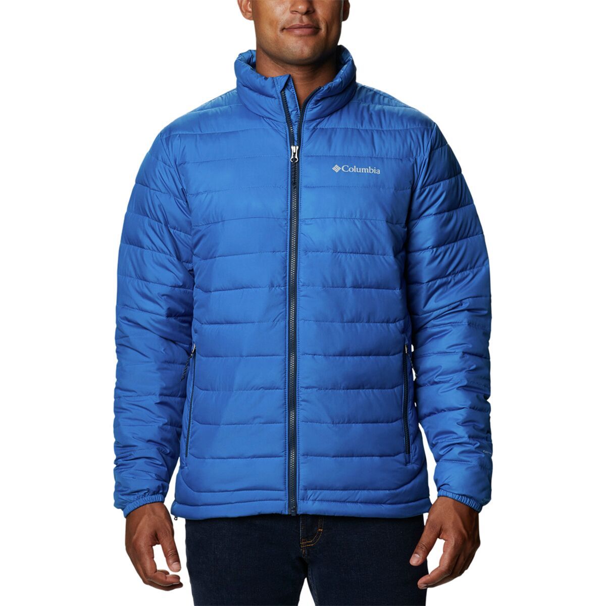 Columbia Powder Lite Jacket - Men's Bright Indigo, XXL
