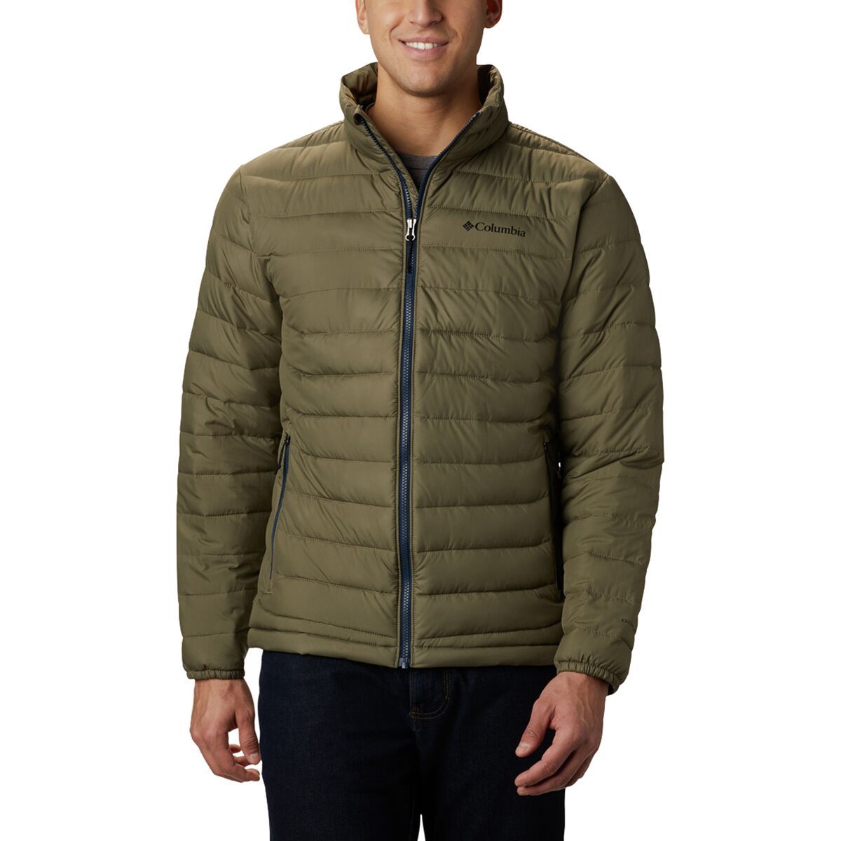 Columbia Powder Lite Jacket - Men's Stone Green, XXL