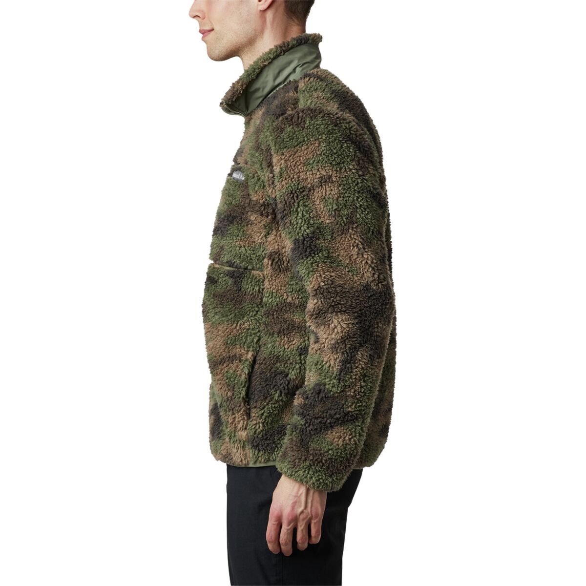 Columbia Winter Pass Print Full Zip Fleece Jacket Men s Clothing