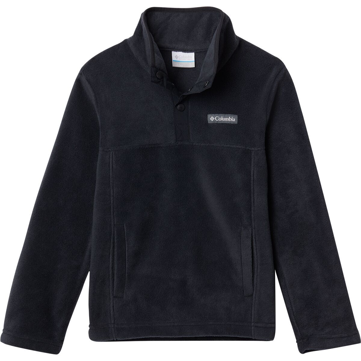 Columbia Steens Mountain 1/4-Snap Fleece Pullover - Boys' Black3, XL