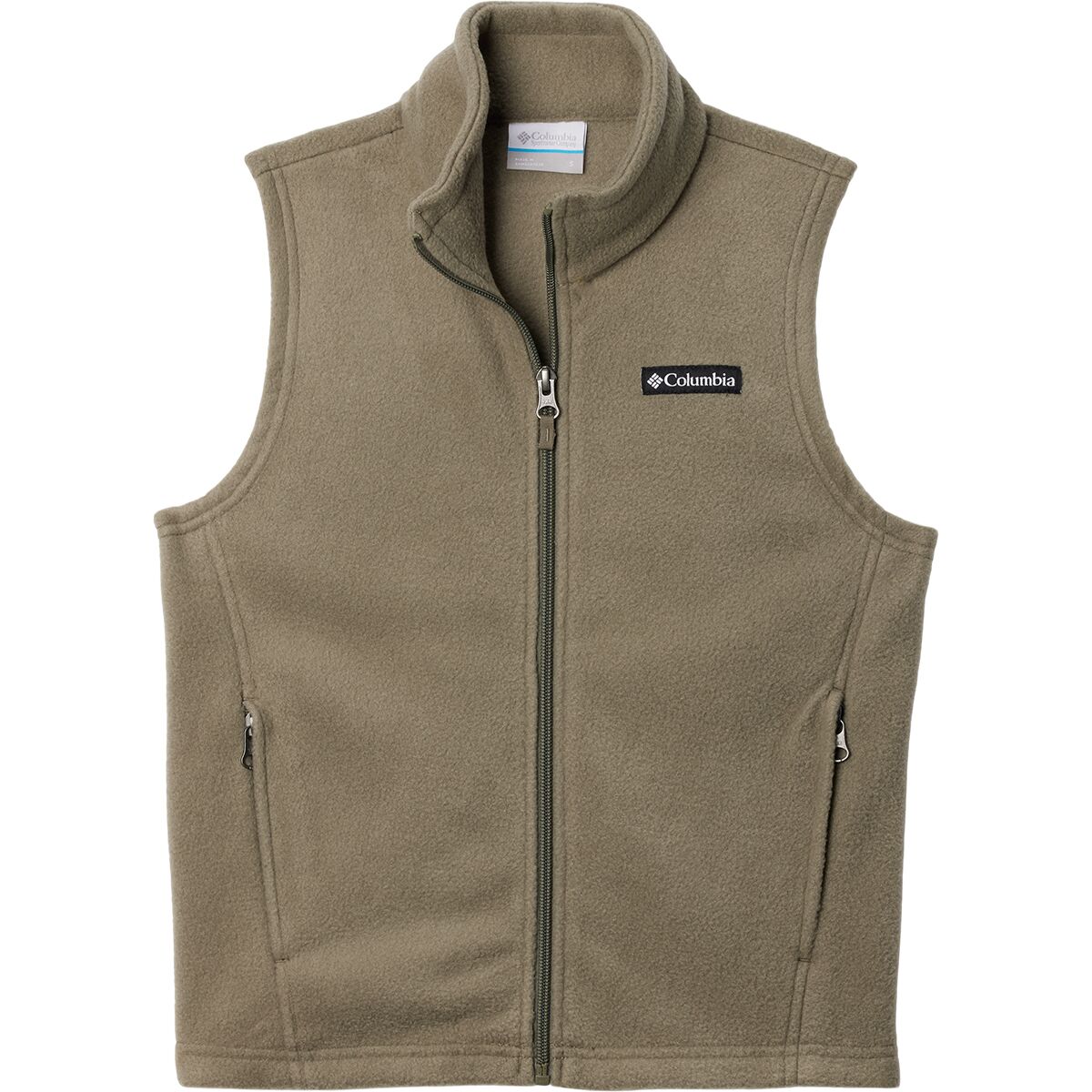 Image of Columbia Steens Mountain Fleece Vest - Boys' Stone Green, S
