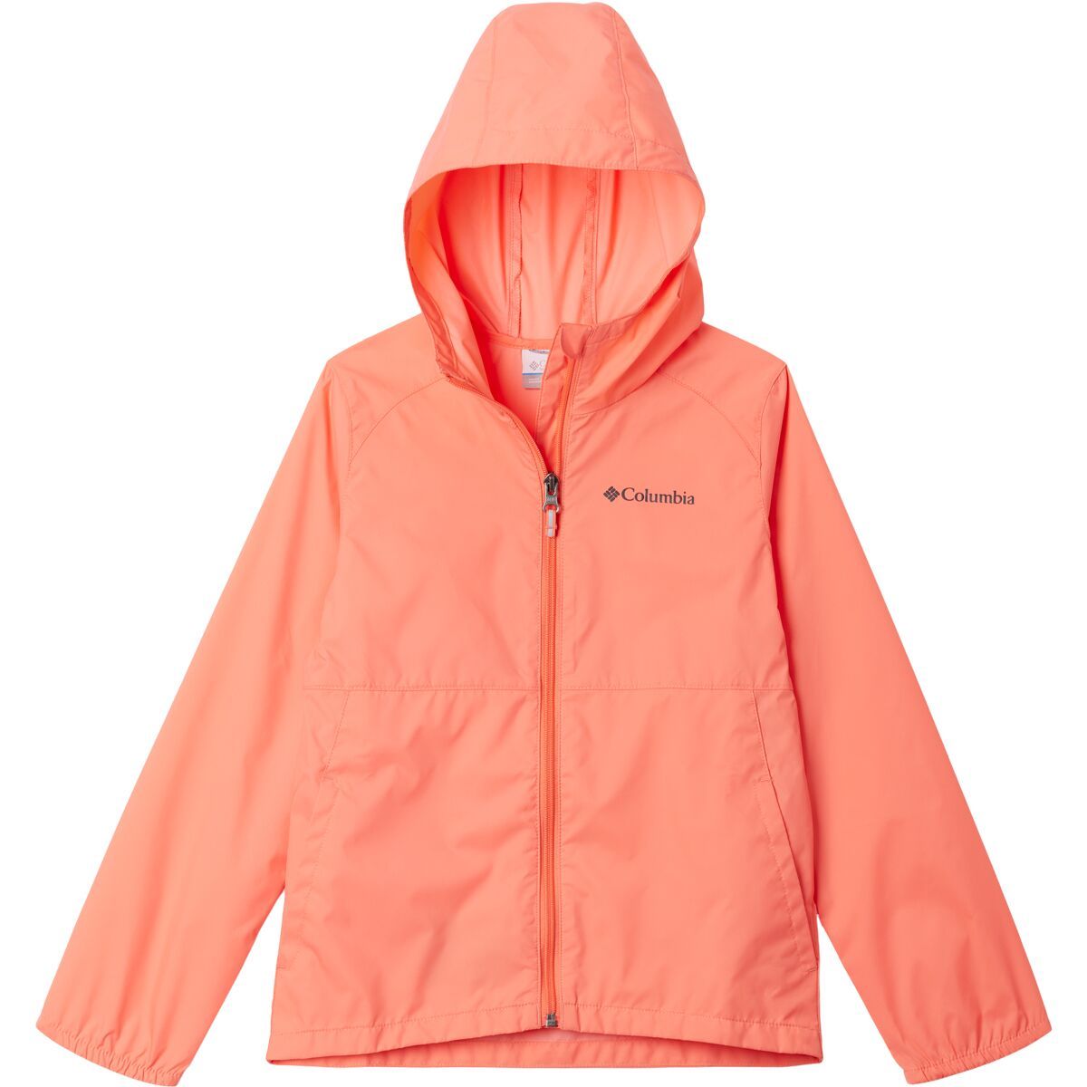 Image of Columbia Switchback II Jacket - Girls' Hot Coral, XL