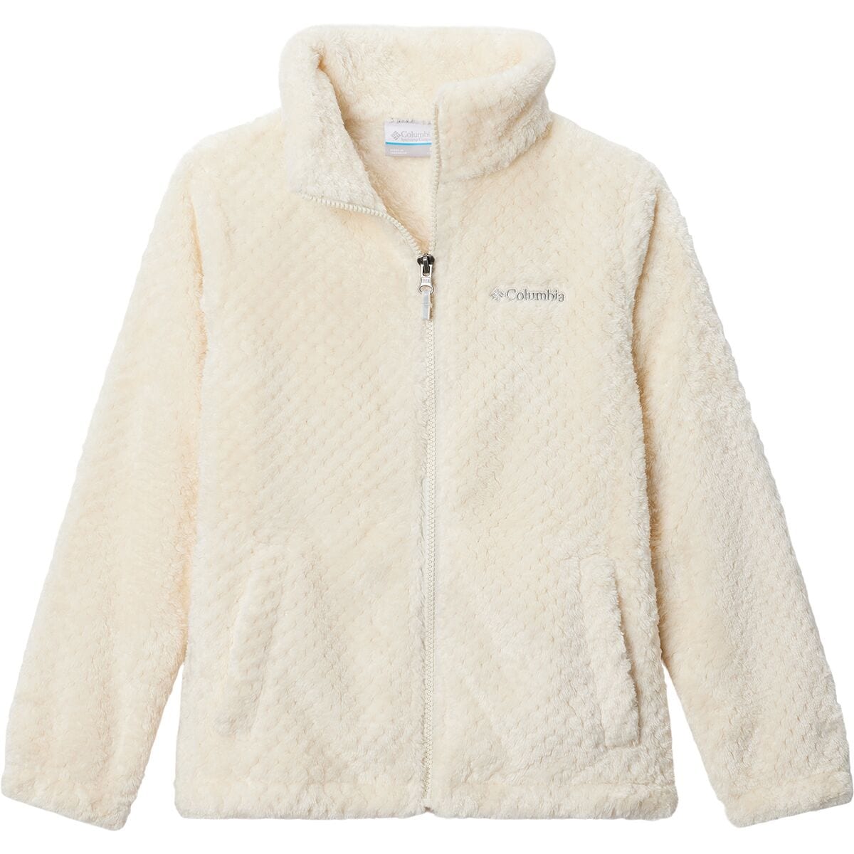 Columbia Fire Side Sherpa Hybrid Full-Zip Fleece Jacket - Girls