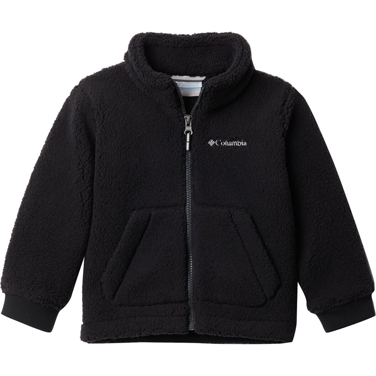 Columbia Rugged Ridge Sherpa Full-Zip Fleece Jacket - Toddlers' Black, 3T