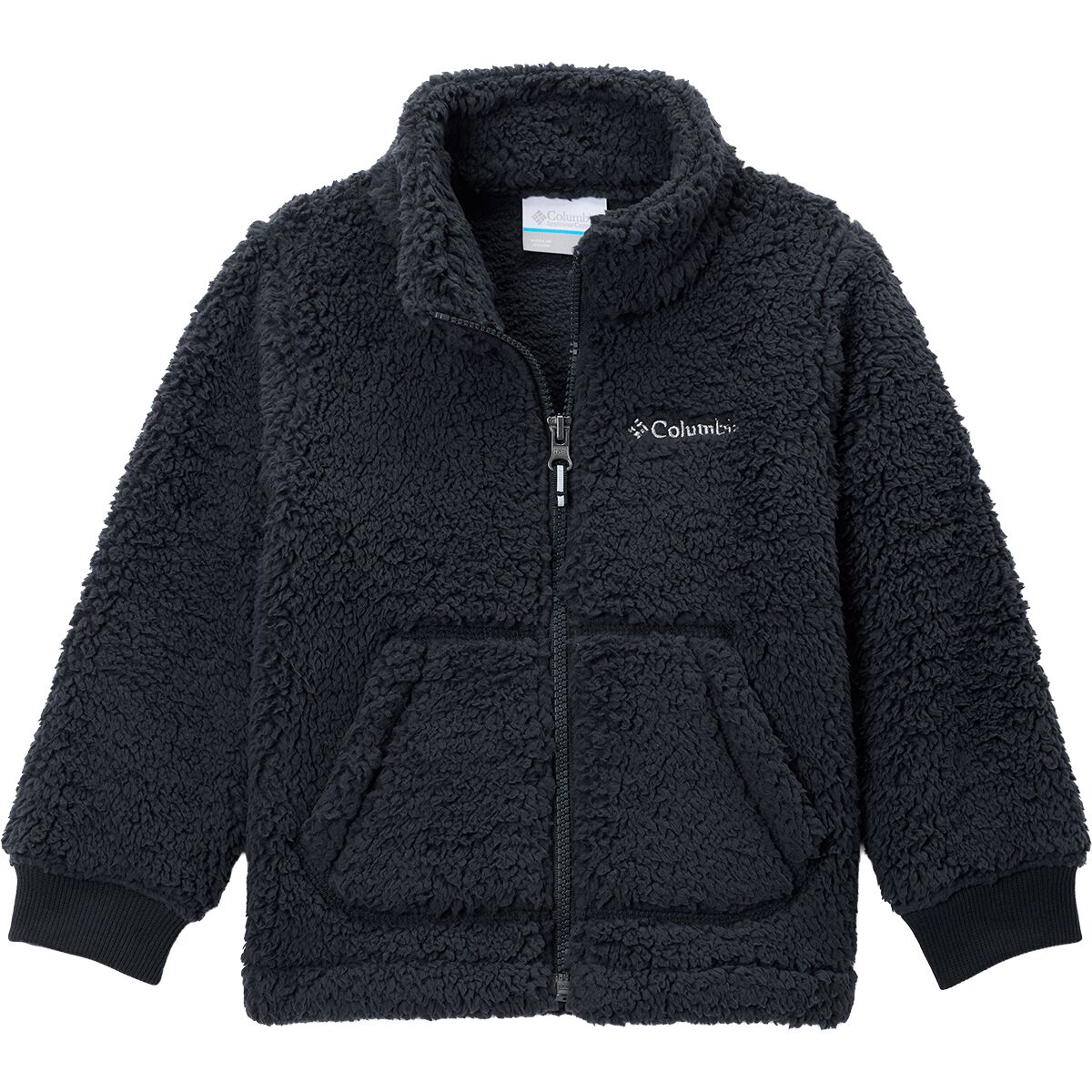 Image of Columbia Rugged Ridge Sherpa Full-Zip Fleece Jacket - Toddlers' Black2, 4T