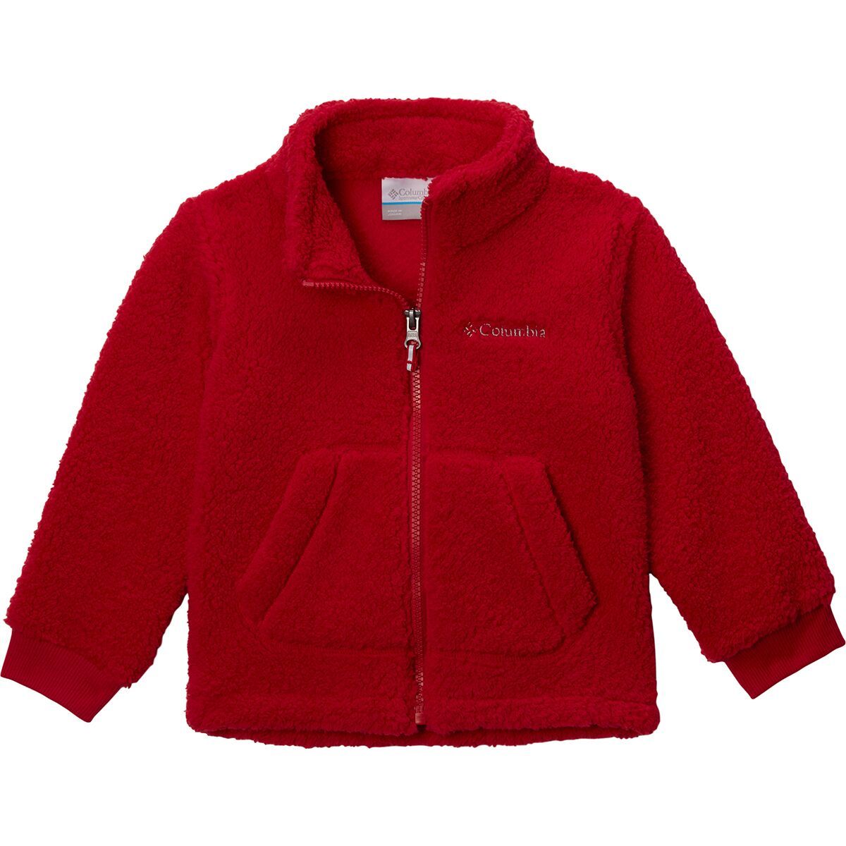 Columbia Rugged Ridge Sherpa Full-Zip Fleece Jacket - Toddlers' Mountain Red, 4T