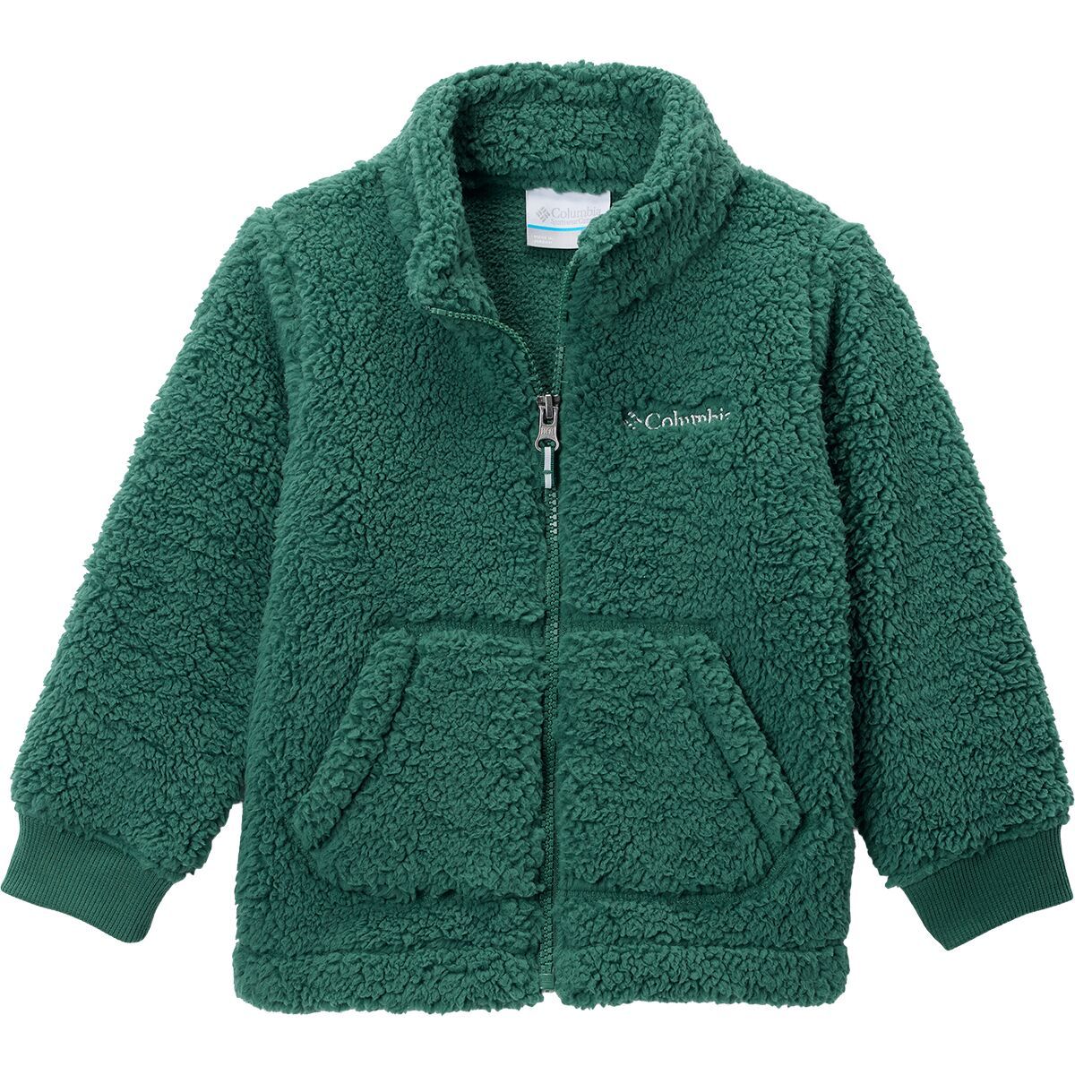 Image of Columbia Rugged Ridge Sherpa Full-Zip Fleece Jacket - Toddlers' Rain Forest, 3T