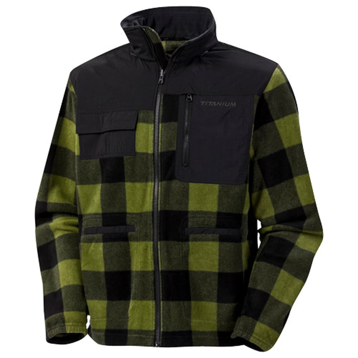 Columbia plaid cheap fleece jacket