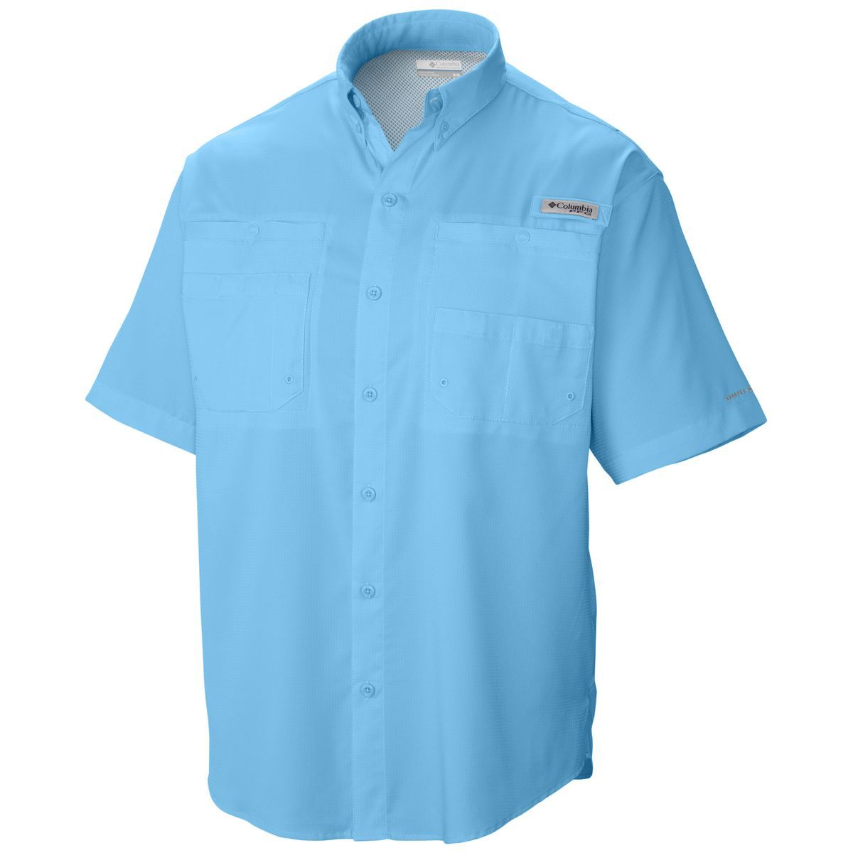 Columbia Tamiami II Short-Sleeve Shirt - Men's Bounty Blue, XXL